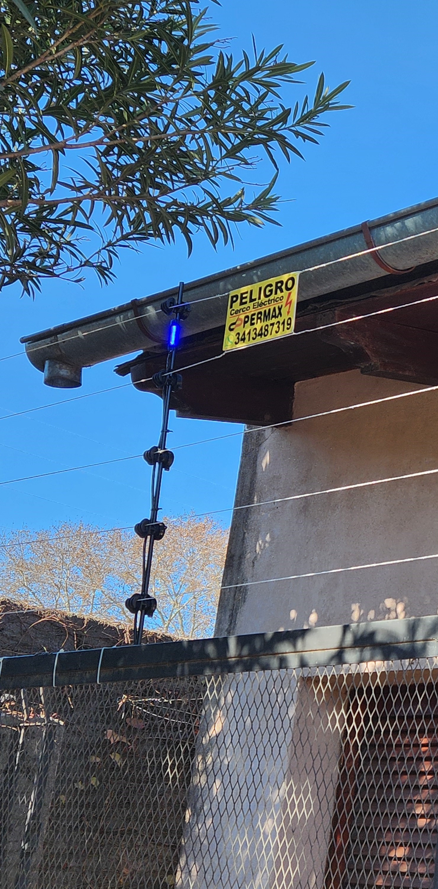 Protección Perimetral sobre Muro